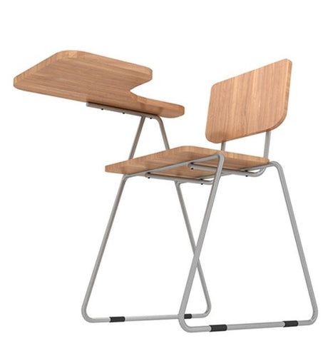 Minimalist School Chair with Writing Board | CHI - onehappyhome