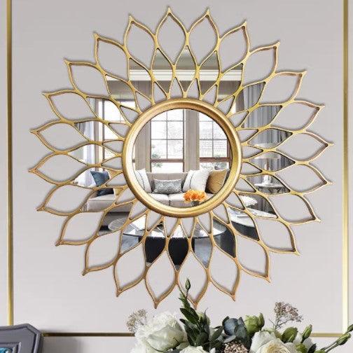 Modern Accent Wall Mirror | MANDY - onehappyhome