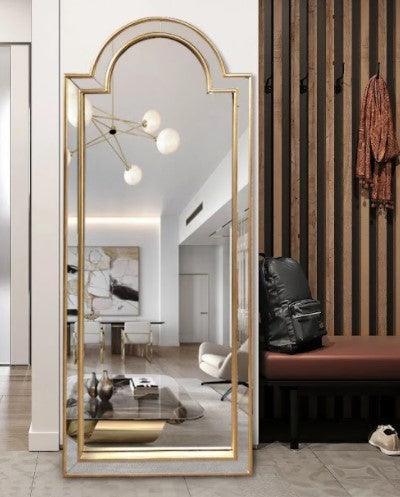 Modern Decorative Full Length Mirror | MILET - onehappyhome