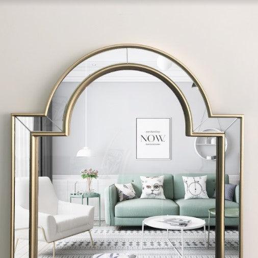 Modern Decorative Full Length Mirror | MILET - onehappyhome