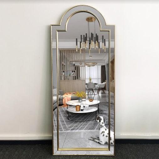 Modern Decorative Full Length Mirror | MILET - onehappyhome