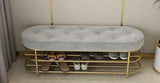 Modern Entryway Shoe Bench BRIANA - onehappyhome