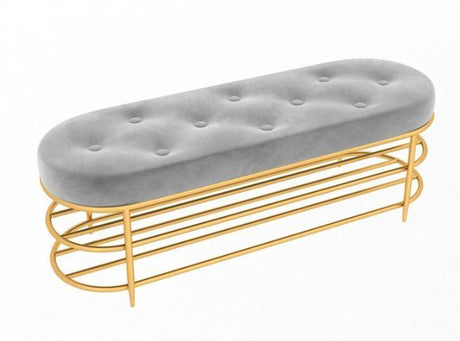 Modern Entryway Shoe Bench BRIANA - onehappyhome