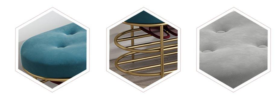 Modern Entryway Shoe Bench BRIANA - onehappyhome