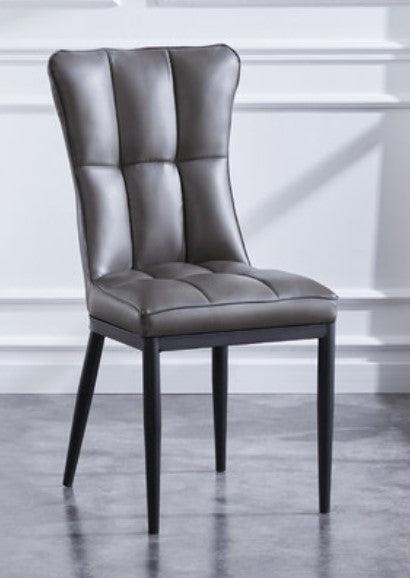 Modern Faux Leather Dining Chair | BROOK - onehappyhome