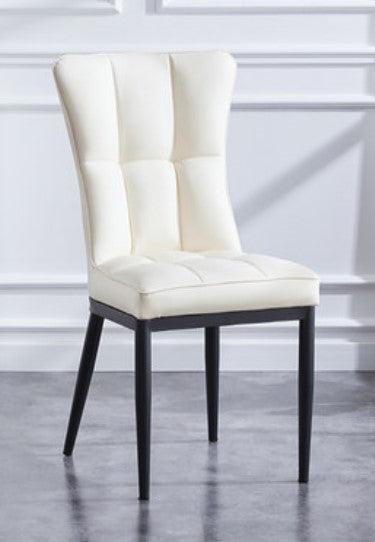 Modern Faux Leather Dining Chair | BROOK - onehappyhome