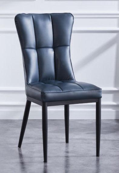 Modern Faux Leather Dining Chair | BROOK - onehappyhome