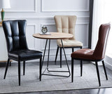 Modern Faux Leather Dining Chair | BROOK - onehappyhome