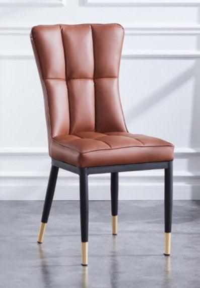 Modern Faux Leather Dining Chair | CRISTA - onehappyhome