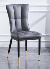 Modern Faux Leather Dining Chair | CRISTA - onehappyhome