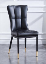 Modern Faux Leather Dining Chair | CRISTA - onehappyhome