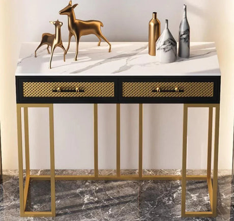 Modern Hallway Console Entryway Table | HAILEY - onehappyhome