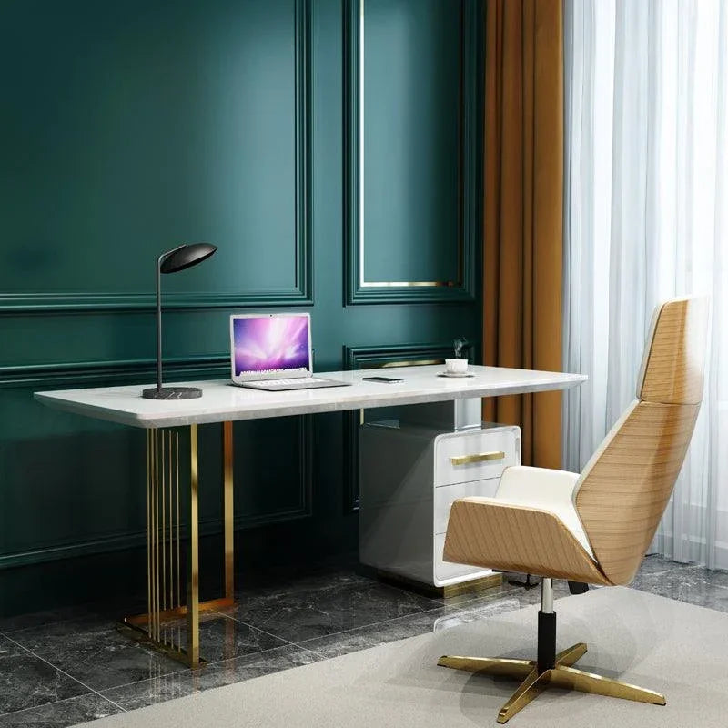 Modern Luxury Study Office Desk | SERENE - onehappyhome