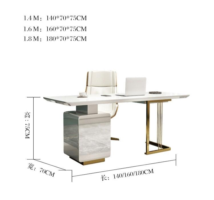 Modern Luxury Study Office Desk | SERENE - onehappyhome