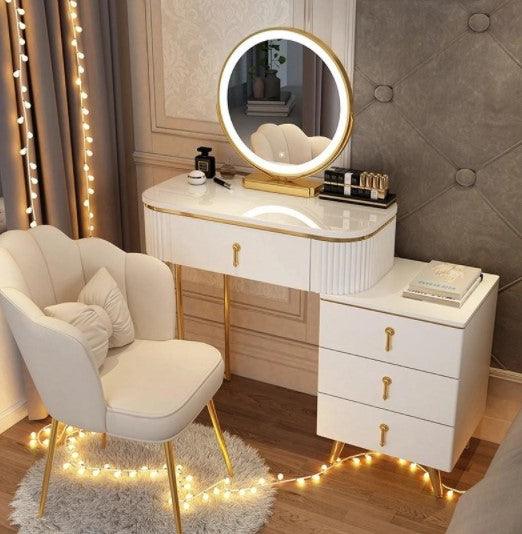 white nordic dresser