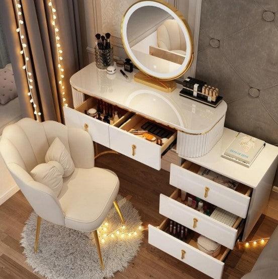 Modern Luxury Vanity Dresser Set | VICKY - onehappyhome