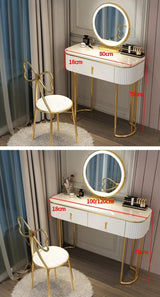 Modern Luxury Vanity Table Set/Dresser | VERNIE - onehappyhome