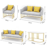 Modern Luxury Velvet Sofa | SADIE - onehappyhome