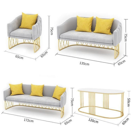 Modern Luxury Velvet Sofa | SADIE - onehappyhome