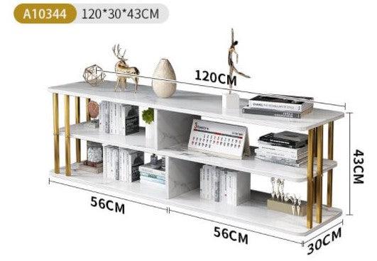 Modern Marble TV Console | TERENCE - onehappyhome