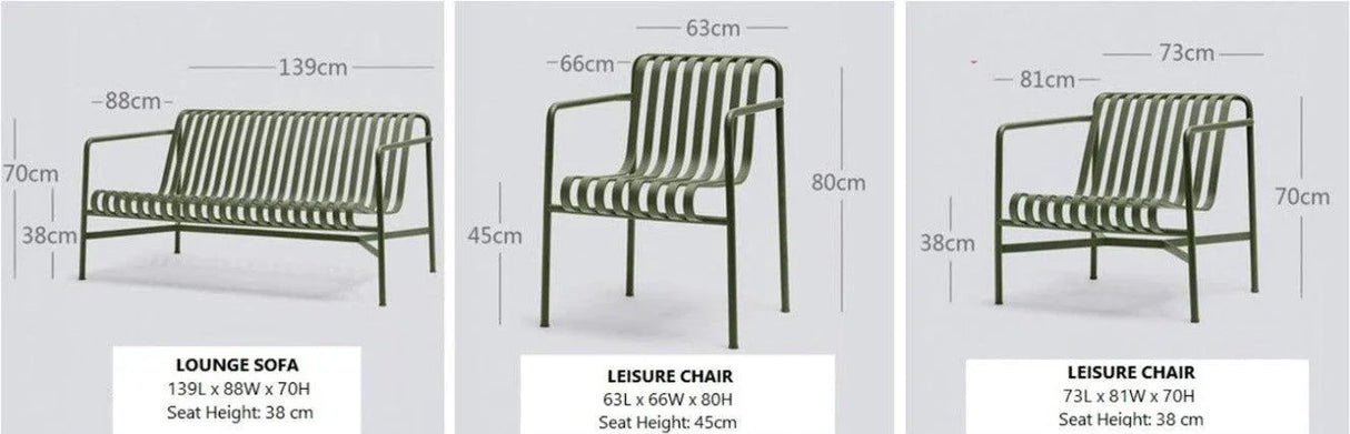 Modern Outdoor Lounge Chair | OLGA - onehappyhome