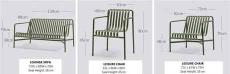 Modern Outdoor Lounge Chair | OLGA - onehappyhome