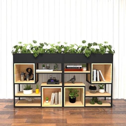 Modern Plant Rack Partition/Flower Display Shelf | PORTIA - onehappyhome