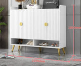 Modern Shoe Cabinet and Bench | CALVIN - onehappyhome