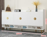 Modern Shoe Cabinet and Bench | CALVIN - onehappyhome