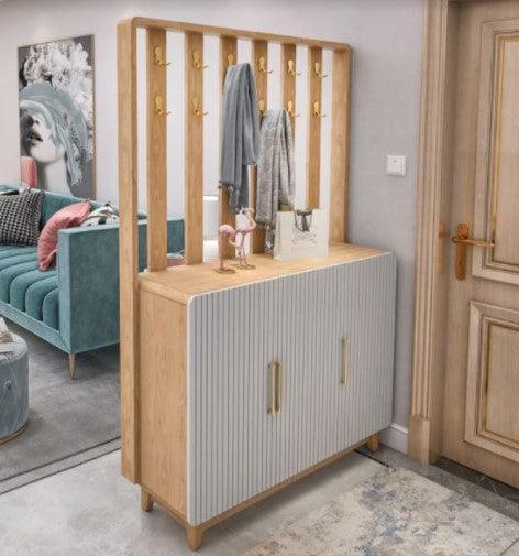 Modern Shoe Cabinet and Divider | ALYSSA - onehappyhome