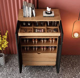 shoe cabinet with drawers