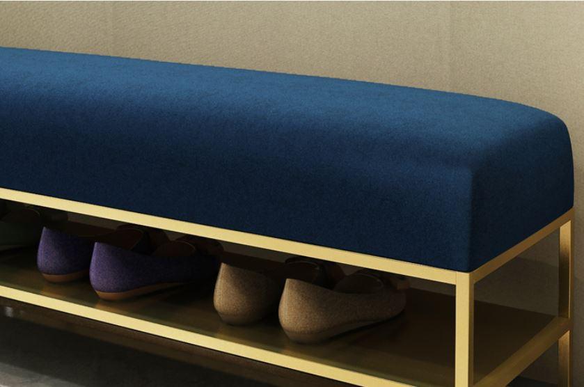 Modern Shoe Rack Bench | BRIELLE - onehappyhome