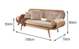 Natural Rattan Sofa | MALAYA - onehappyhome