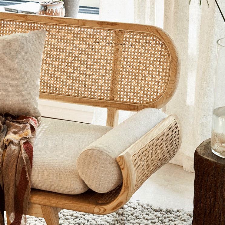 Natural Rattan Sofa | MALAYA - onehappyhome