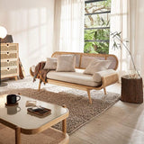 Natural Rattan Sofa | MALAYA - onehappyhome