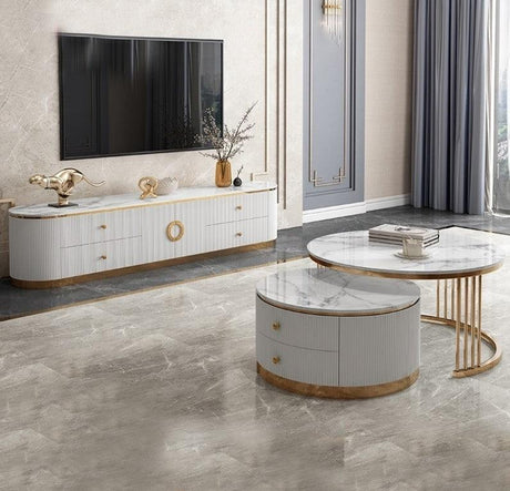 Nesting Coffee Table Set | CARINA - onehappyhome