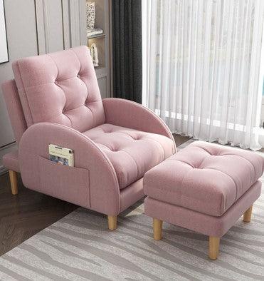 Nordic Lazy Chair Recliner Sofa | LIEZEL - onehappyhome