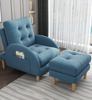 Nordic Lazy Chair Recliner Sofa | LIEZEL - onehappyhome