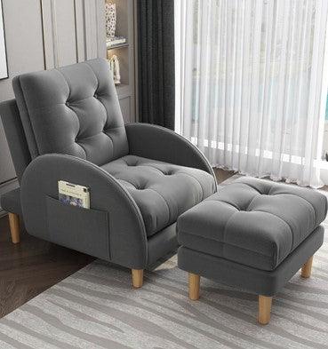 Nordic Lazy Chair Recliner Sofa | LIEZEL - onehappyhome