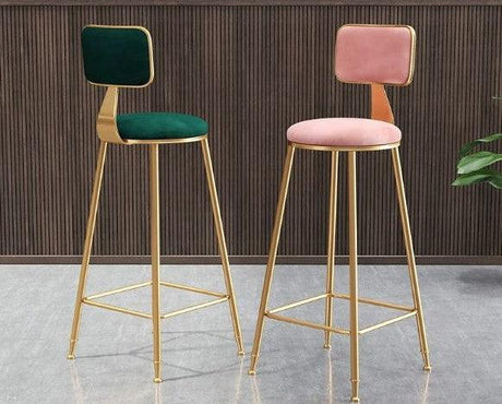 Nordic Luxury Bar Chair | HEATHER - onehappyhome