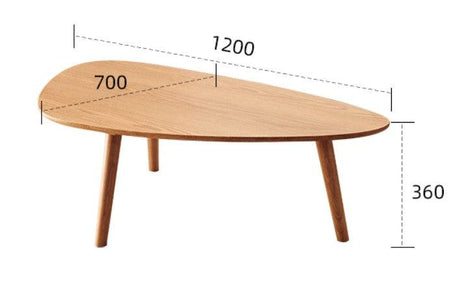 Nordic Solid Wood Coffee Table / Nesting Table | CAITLYN - onehappyhome