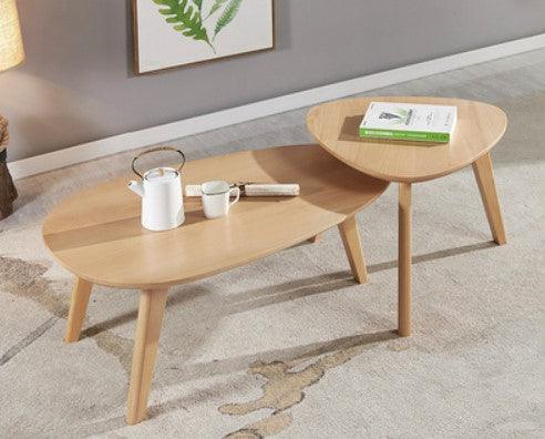 Nordic Solid Wood Coffee Table / Nesting Table | CAITLYN - onehappyhome