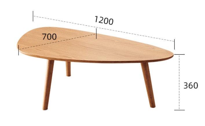 Nordic Solid Wood Coffee Table / Nesting Table | CAITLYN - onehappyhome