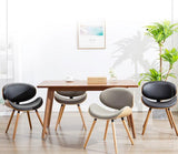 Nordic Woodclad Dining Chair | ARTHUR - onehappyhome