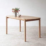 Oak Solid Wood Dining Table | ANUSHA - onehappyhome