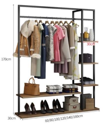 Open Wardrobe Closet Storage Organizer | WENDA - onehappyhome