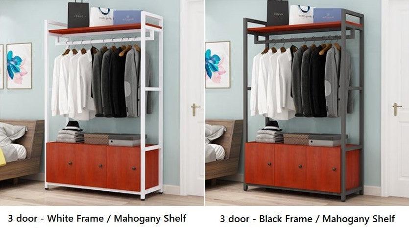 Open Wardrobe Storage Rack and Shelves | WINROSE - onehappyhome