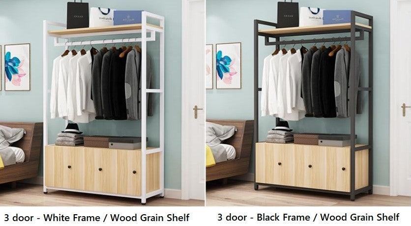 Open Wardrobe Storage Rack and Shelves | WINROSE - onehappyhome