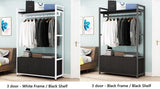 Open Wardrobe Storage Rack and Shelves | WINROSE - onehappyhome