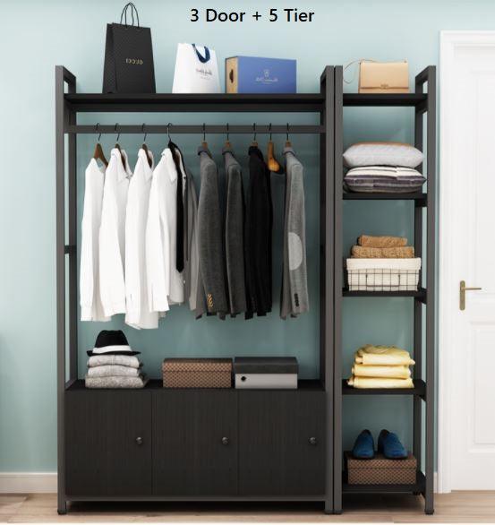 Open Wardrobe Storage Rack and Shelves | WINROSE - onehappyhome
